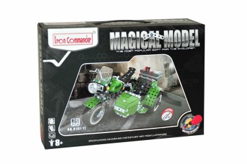 816I-11 Grote motor met zijspan, elektrisch model